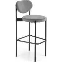 Barová židle FRANCES - šedá