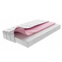 Dětská pěnová matrace MAX RELAX PREMIUM 200x90x10 cm - pěna/HR VISCO