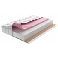 Dětská pěnová matrace MAX RELAX PREMIUM 200x90x11 cm - kokos/pěna/HR VISCO