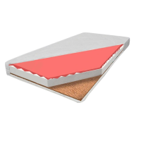 Dětská pěnová matrace MAX RELAX PREMIUM 200x90x11 cm - kokos/pěna/HR VISCO