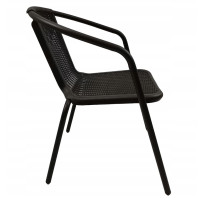 Zahradní židle LORETTO - černá