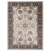 Kusový koberec DUBAI kilim - bílý/šedý - 80x150 cm