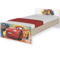 Dětská postel MAX Disney - AUTA 180x90 cm - BEZ ŠUPLÍKU
