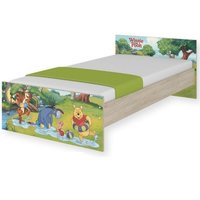 Dětská postel MAX Disney - MEDVÍDEK PÚ II 180x90 cm - BEZ ŠUPLÍKU