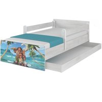 Dětská postel MAX Disney - MOANA 160x80 cm - SE ŠUPLÍKEM