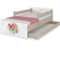 Dětská postel MAX Disney - PRINCEZNY 180x90 cm - SE ŠUPLÍKEM