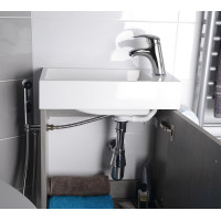 Sapho Vyústění pro baterie 1209-05 a 1209-09 k umístění na bok skříňky, chrom SG204
