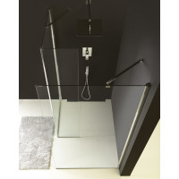 Polysan MODULAR SHOWER pevný panel k instalaci na stěnu modulu MS2, 400 mm, levý MS2B-40L