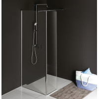 Polysan MODULAR SHOWER pevný panel k instalaci na stěnu modulu MS2, 400 mm, levý MS2B-40L