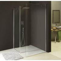 Polysan MODULAR SHOWER stěna k instalaci na zeď, pro připojení pevného panelu, 900 mm MS2A-90