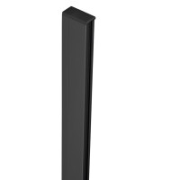 Polysan ZOOM LINE BLACK rozšiřovací profil pro nástěnný pevný profil, 15mm ZL915B