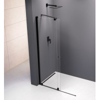 Polysan MODULAR SHOWER zástěna s pojezdy 1200 mm, černá MS5-120B