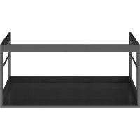 GSI PURA konstrukce pod umyvadlo 82x46cm, černá mat MSP8228