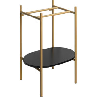 Sapho PUNO podstavec pod umyvadlo 550x795x396mm, zlato mat SKA590-5
