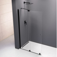 Polysan MODULAR SHOWER zástěna s pojezdy 1200 mm, černá MS5-120B