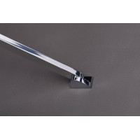 Polysan Vzpěra k MS rohová, 500 mm, chrom MSBR2