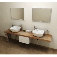 Sapho AVICE deska 220x50cm, old wood AV228
