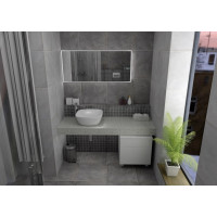 Sapho TAILOR rockstone deska 190x50 cm, provedení límce F TR190F