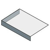 Sapho TAILOR rockstone deska 100x50 cm, provedení límce L TR100L