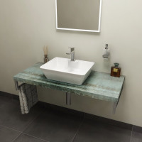 Sapho AVICE deska 60x50cm, aquamarine AV066