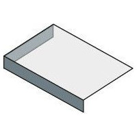 Sapho TAILOR rockstone deska 90x50 cm, provedení límce L TR090L