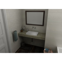 Sapho TAILOR rockstone deska 210x50 cm, provedení límce F TR210F