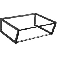 Sapho SKA konzole pod umyvadlo 600x200x460mm, černá mat SKA201
