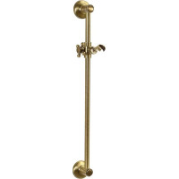 Sapho ANTEA sprchová tyč, posuvný držák, 670mm, bronz SAL0036