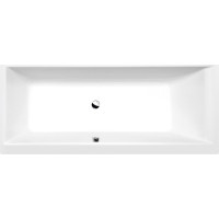 Polysan CLEO obdélníková vana 180x80x48cm, bílá mat 95611.11