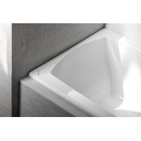 Polysan LILY SLIM obdélníková vana 130x70x39cm, bílá 77511S