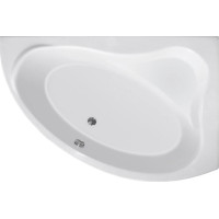 Aqualine ORAVA vana 150x90x38cm bez nožiček, pravá, bílá G1591