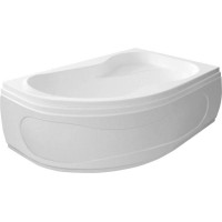 Aqualine CIDLINA 150 vana 150x105x45cm bez nožiček, pravá, bílá G3619