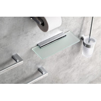 Sapho Police 300x100x8mm, mléčné sklo 22479