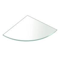 Sapho Police rohová, čtvrtkruhová 200x200x8mm, čiré sklo 23487