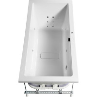 Polysan MARLENE HYDRO hydromasážní vana, 170x80x48cm, bílá 72403H