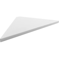Sapho ABELINE rohová police rockstone 200x200mm, bílá mat AE200-0101