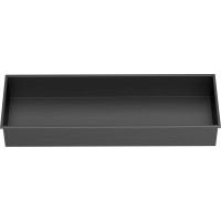 Polysan INSERTA zapuštěná police do obkladu, 810x270 mm, nerez, antracit 1301-82B