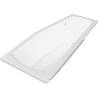 Aqualine OPAVA vana 170x70x44cm bez nožiček, pravá, bílá A1771