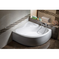 Aqualine DYJE rohová vana 150x150x42cm, bílá A1550