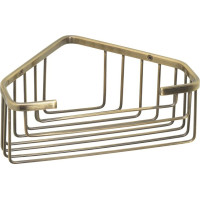 Gedy SMART rohová police do sprchy, 200x80x151mm, bronz 2483-44