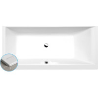 Polysan CLEO SLIM obdélníková vana 150x75x48cm, bílá 27611S