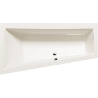 Polysan ANDRA L asymetrická vana 180x90x45cm, ivory 72872.40