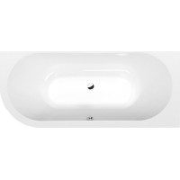 Polysan VIVA R SLIM asymetrická vana 185x80x47cm, bílá 72129S