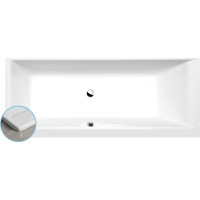Polysan CLEO SLIM obdélníková vana 180x80x48cm, bílá 95611S