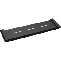 Sapho FLORI polička 508x25x127mm, černá mat RF016/15