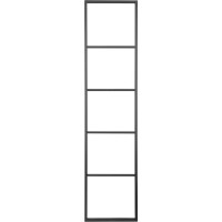 Sapho SKA sušák ručníků na opření 420x1700x20mm, černá mat SKA551