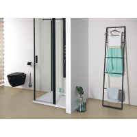 Sapho SKA sušák ručníků na opření 420x1700x20mm, černá mat SKA551