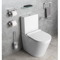 Gedy PIRENEI pevný držák ručníků 410mm, chrom PI2213