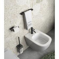 Gedy SAMOA držák ručníků 300x65mm, černá mat A8213014