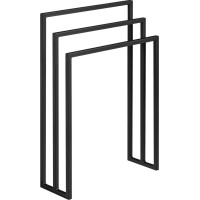 Sapho SKA stojan na ručníky 550x800x200mm, černá mat SKA303